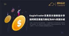 EagleTrader交易员分润体验分享：如何将交易能力转化为80%利润分成？